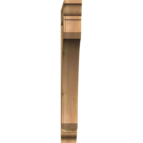 Legacy Traditional Rough Sawn Bracket, Western Red Cedar, 4W X 30D X 34H